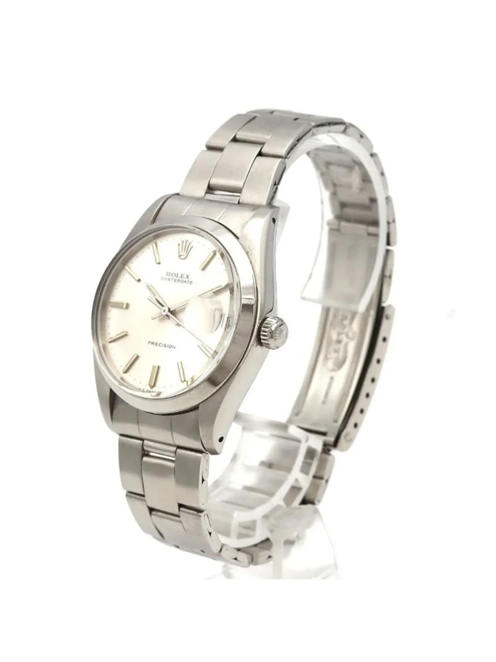 Rolex Oyster Date SS Manual Winding Watch